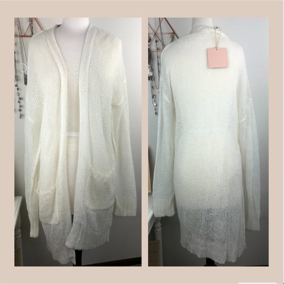 NWT DL1961 X Marianna Hewitt Lightweight Saratoga Cardigan XS - Picture 9 of 16